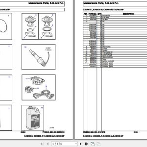 Volvo Penta Marine Gasoline Engines 5.0GXiCE J to 5.0GXiCE MF Parts Catalog 1