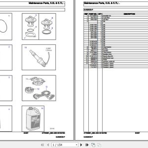 Volvo Penta Marine Gasoline Engines 5.0GXiCE P Parts Catalog 1