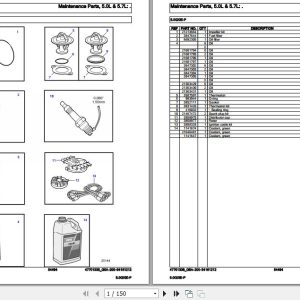 Volvo Penta Marine Gasoline Engines 5.0GXiE P Parts Catalog 1