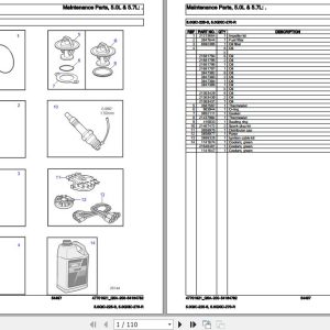 Volvo Penta Marine Gasoline Engines 5.0GiC 225 S 5.0GXiC 270 R Parts Catalog 1
