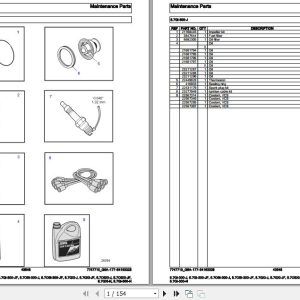 Volvo Penta Marine Gasoline Engines 5.7Gi 300 J to 5.7Gi 300 N Parts Catalog 1