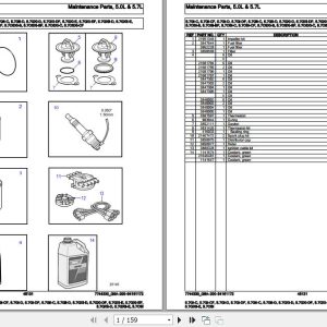 Volvo Penta Marine Gasoline Engines 5.7Gi C to 5.7OSi Parts Catalog 1