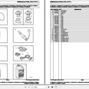 Volvo Penta Marine Gasoline Engines 5.7GiE 300 J to 5.7GXiE Parts Catalog 1