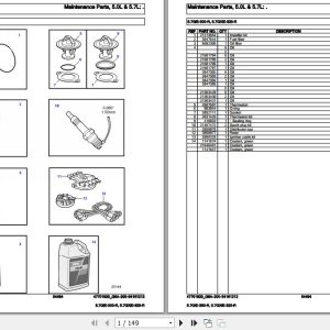 Volvo Penta Marine Gasoline Engines 5.7GiE 300 R 5.7GXiE 320 R Parts Catalog 1