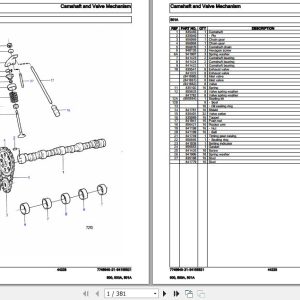 Volvo Penta Marine Gasoline Engines 500 500A 501A Parts Catalog 1