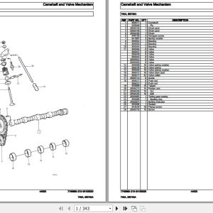 Volvo Penta Marine Gasoline Engines 740A BB740A 1 Parts Catalog 1
