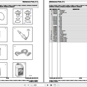 Volvo Penta Marine Gasoline Engines 8.1Gi B to 8.1GXi A Parts Catalog 1