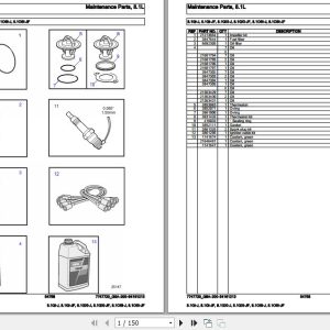 Volvo Penta Marine Gasoline Engines 8.1Gi J to 8.1OSi JF Parts Catalog 1