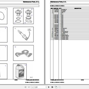 Volvo Penta Marine Gasoline Engines 8.1GiC J to 8.1GiC Q Parts Catalog 1