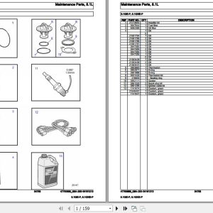 Volvo Penta Marine Gasoline Engines 8.1GiE P 8.1GXiE P Parts Catalog 1