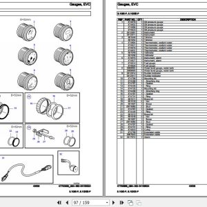 Volvo Penta Marine Gasoline Engines 8.1GiE P 8.1GXiE P Parts Catalog 2