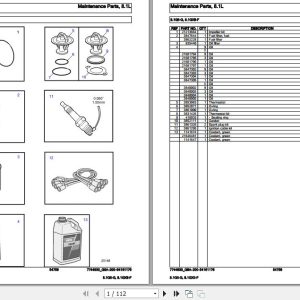 Volvo Penta Marine Gasoline Engines 8.1GiI G 8.1GXiI F Parts Catalog 1