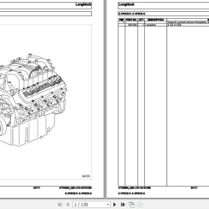 Volvo Penta Marine Gasoline Engines 8.1IPSCE P 8.1IPSCE Q Parts Catalog 1