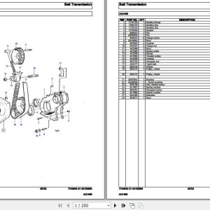 Volvo Penta Marine Gasoline Engines AQ145B Parts Catalog 1