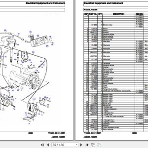 Volvo Penta Marine Gasoline Engines AQ200B AQ225B Parts Catalog 2