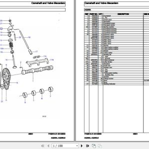 Volvo Penta Marine Gasoline Engines AQ205A AQ205LB Parts Catalog 1