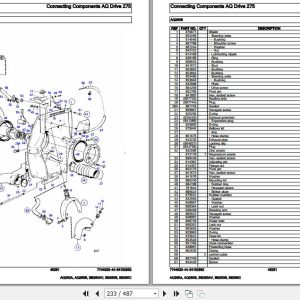 Volvo Penta Marine Gasoline Engines AQ260A to BB260C Parts Catalog 2