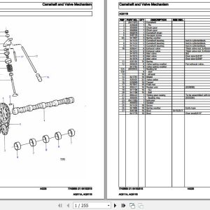 Volvo Penta Marine Gasoline Engines AQ311A AQ311B Parts Catalog 1