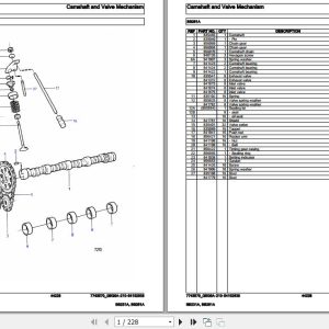 Volvo Penta Marine Gasoline Engines BB231A BB261A Parts Catalog 1