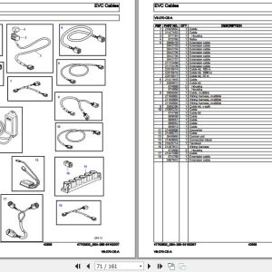 Volvo Penta Marine Gasoline Engines V8 270 CE A Parts Catalog 2