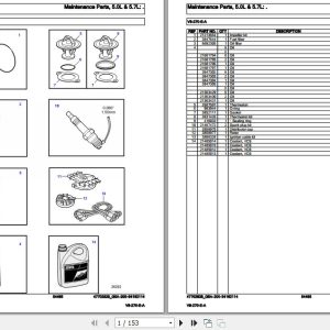 Volvo Penta Marine Gasoline Engines V8 270 E A Parts Catalog 1