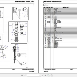 Volvo Penta Marine Gasoline Engines V8 270 E B Parts Catalog 2