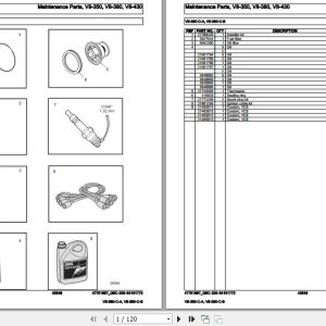 Volvo Penta Marine Gasoline Engines V8 380 C A V8 380 C B Parts Catalog 1
