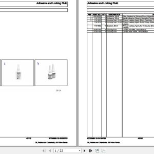 Volvo Penta Oil Paints Chemicals AB Volvo Penta Parts Catalog 2022 1