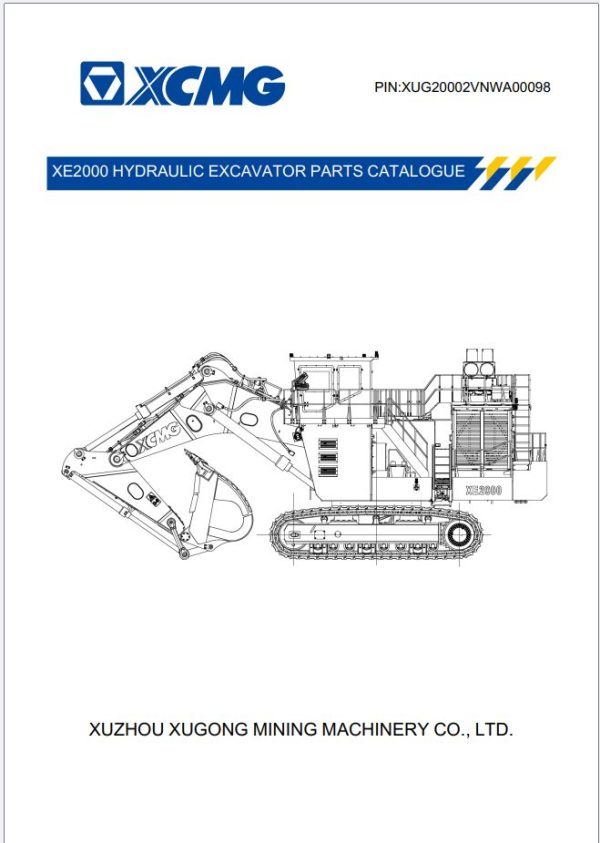 XCMG Heavy Machinery Operators Parts Service Manual PDF 1.10GB 2