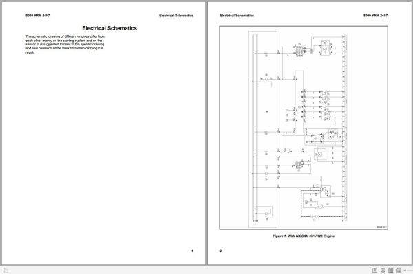 Yale Forklift A7S1 GP20UX to GP070UX Parts Service Manual 2025 5
