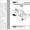 Yale Pallet Truck E843 MP20X MP25X MP30X Parts Service Manual 2025 1