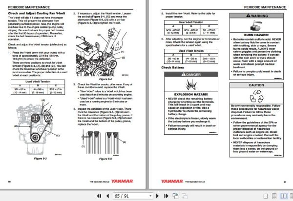 Yanmar Engine TNE Series 4TNE92 NMH 4TNE92 NMHA 4TNE98 NMH Operation Manual 2012 EN 2