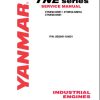 Yanmar Engine TNE Series 4TNE92 NMH 4TNE92 NMHA 4TNE98 NMH Service Manual 2012 EN 1