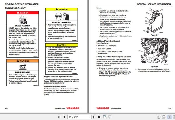 Yanmar Engine TNE Series 4TNE92 NMH 4TNE92 NMHA 4TNE98 NMH Service Manual 2012 EN 2