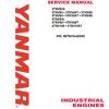 Yanmar Engine TNV Series 3TNV82A to 4TNV106T Service Manual EN 1