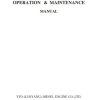 Yitou Engine LR R A B M N Series Operation and Maintenance Manual 2009 EN 1