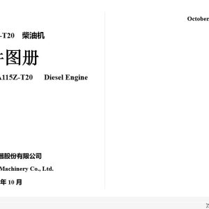 Yuchai Engine YC4A115Z T20 A8QG3 Parts Catalog 2013 EN ZH 1