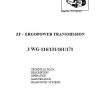 ZF Transmission 3WG 116 3WG 171 Operation Maintenance Manual 2003 EN 1