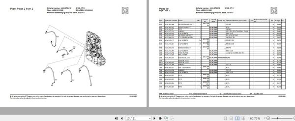 ZF Transmission 3WG 171 Spare Parts Catalog 2006 4656073016 EN 2
