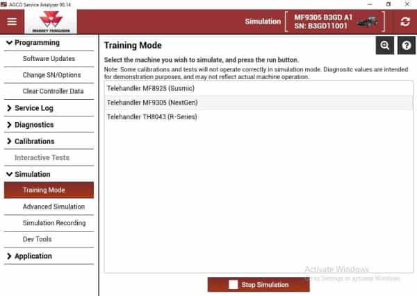 AGCO SA Service Analyzer 90.14 Diagnostic  Tools 3