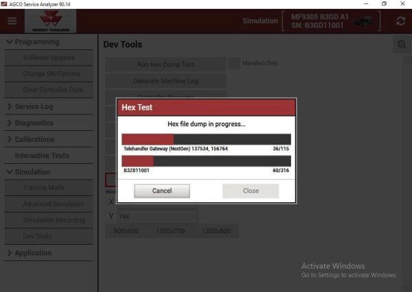 AGCO SA Service Analyzer 90.14 Diagnostic  Tools 4