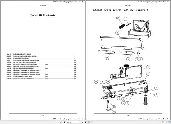 Avant Loader and Attachment Parts Catalog PDF 2025 (2)