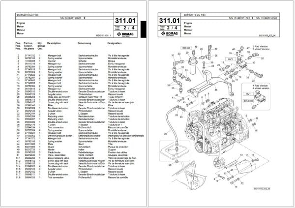 Bomag Heavy Machinery Spare Parts Catalog Collection PDF 2025 (2)
