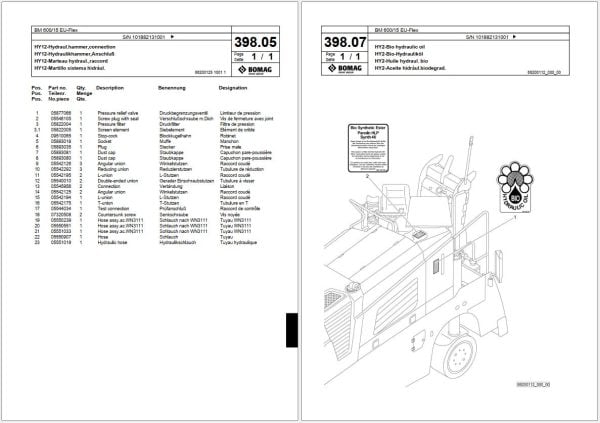 Bomag Heavy Machinery Spare Parts Catalog Collection PDF 2025 (3)