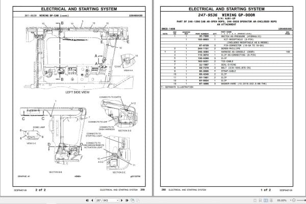 CAT Load Haul Dump R1300G Parts Catalog SEBP6407 09 1
