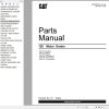CAT Motor Grader 120 Parts Catalog M0097867 02 2018