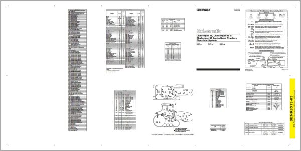Caterpillar Agricultural Tractor Challenger Electrical Hydraulic Schematics Collection (1)