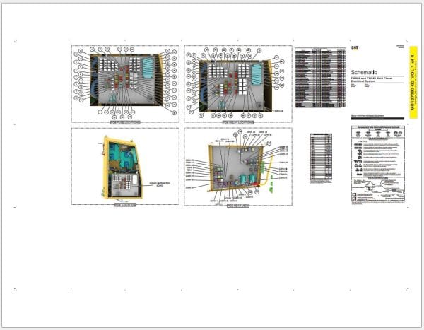 Caterpillar Cold Planer Electrical Hydraulic Schematics Update 03 (2)