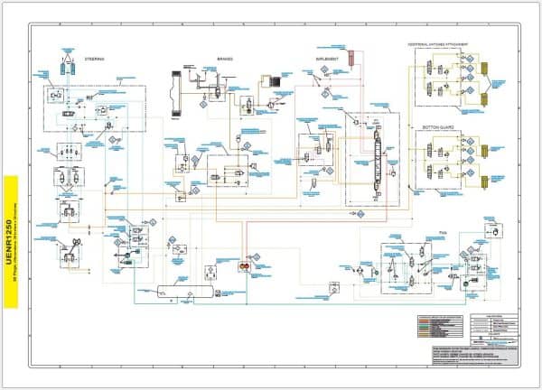 Caterpillar Earthmoving Compactor Electrical Hydraulic Schematics Update 03 (4)