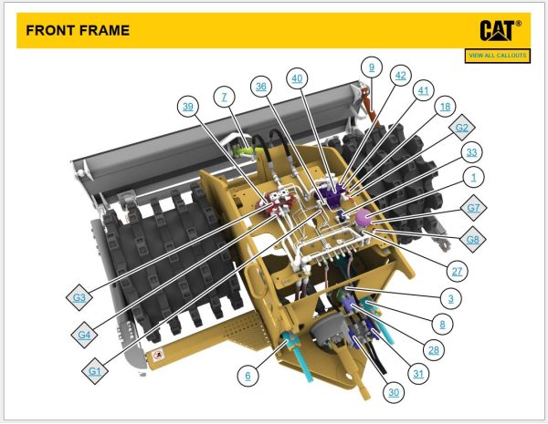 Caterpillar Earthmoving Compactor Electrical Hydraulic Schematics Update 03 (5)
